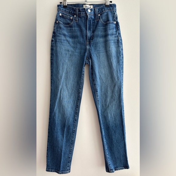 Madewell The Perfect Vintage Jean Classic Blue Jeans, Size 26 - Picture 1 of 15